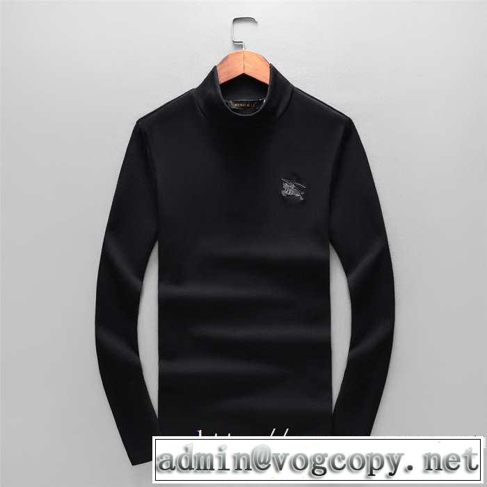 最速2019秋冬トレンドブランド 秋冬ファッションコーディネート バーバリー BURBERRY 長袖Tシャツ
