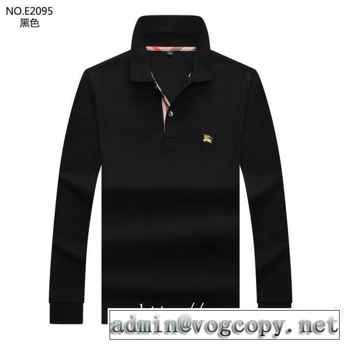 バーバリー BURBERRY 長袖Tシャツ 3色可選 活躍するトレンドアイテム 2019トレンド秋冬おすすめ安い