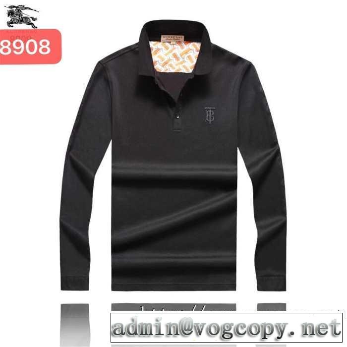 2019-20秋冬トレンドファッション 今季トレンド新作はこれ バーバリー BURBERRY 長袖Tシャツ 3色可選