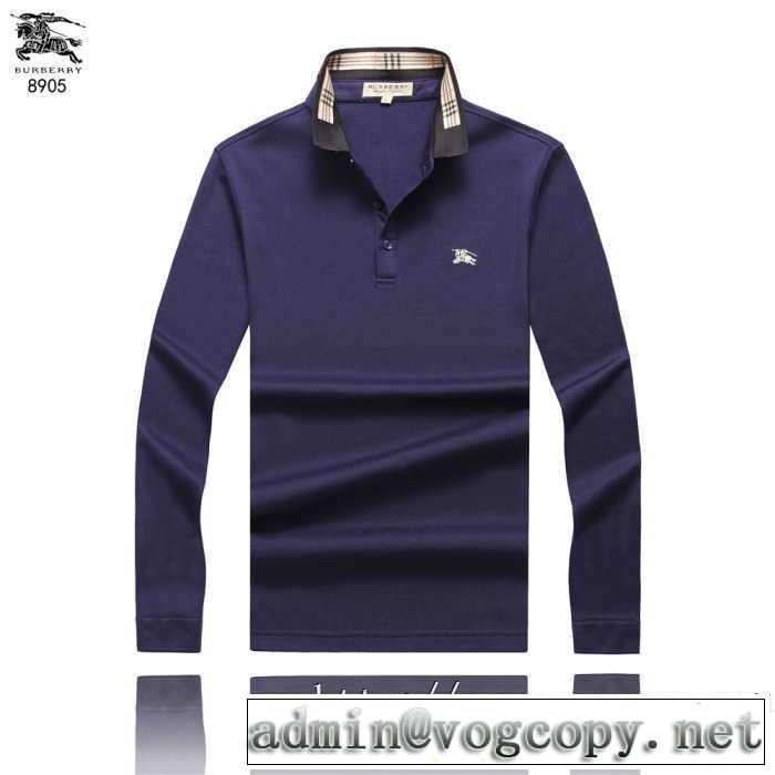 今季トレンド新作はこれ バーバリー BURBERRY 長袖Tシャツ 3色可選 2019秋冬トレンドデザイン