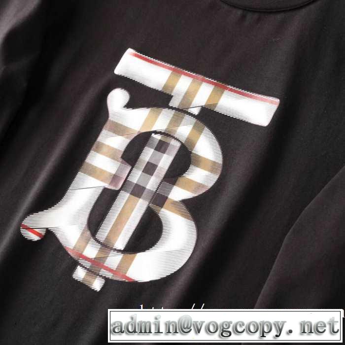 人気の秋冬新作再登場 2019-2020秋冬のファッション バーバリー BURBERRY 長袖Tシャツ 2色可選