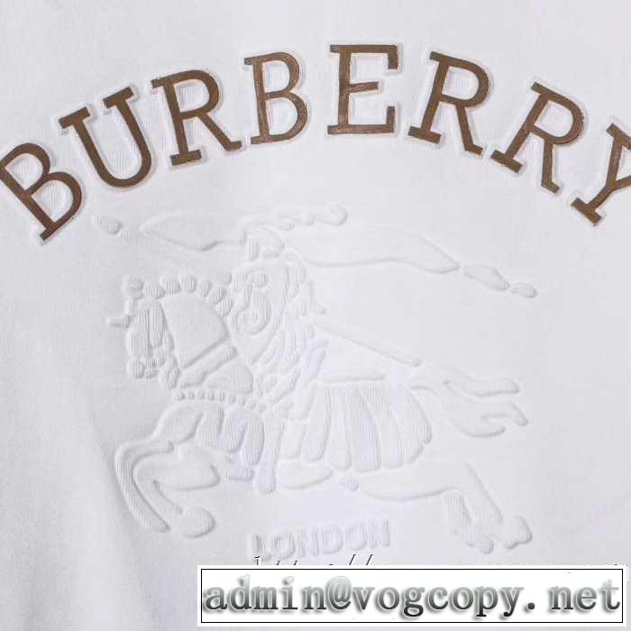 人気ファッション雑誌でも掲載 2019秋冬トレンドアイテム バーバリー BURBERRY 長袖Tシャツ 2色可選
