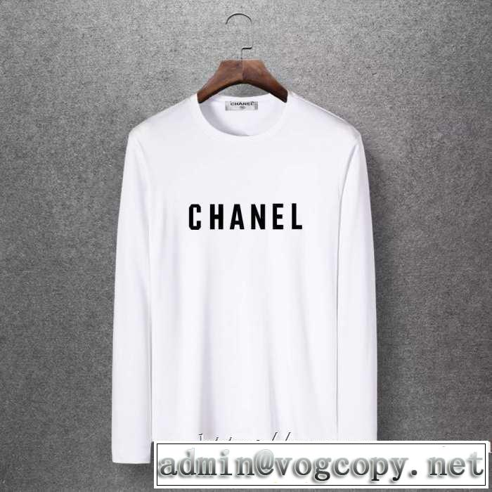 CH CH 長袖Tシャツ 多色可選 2019秋冬最重要アイテム お洒落で秋冬注目トレンド