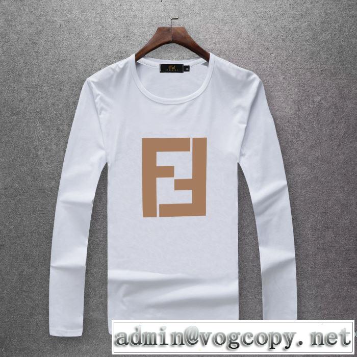 フェンディ FENDI 長袖Tシャツ 4色可選 2019年春夏のトレンドアイテム クラシカルな雰囲気