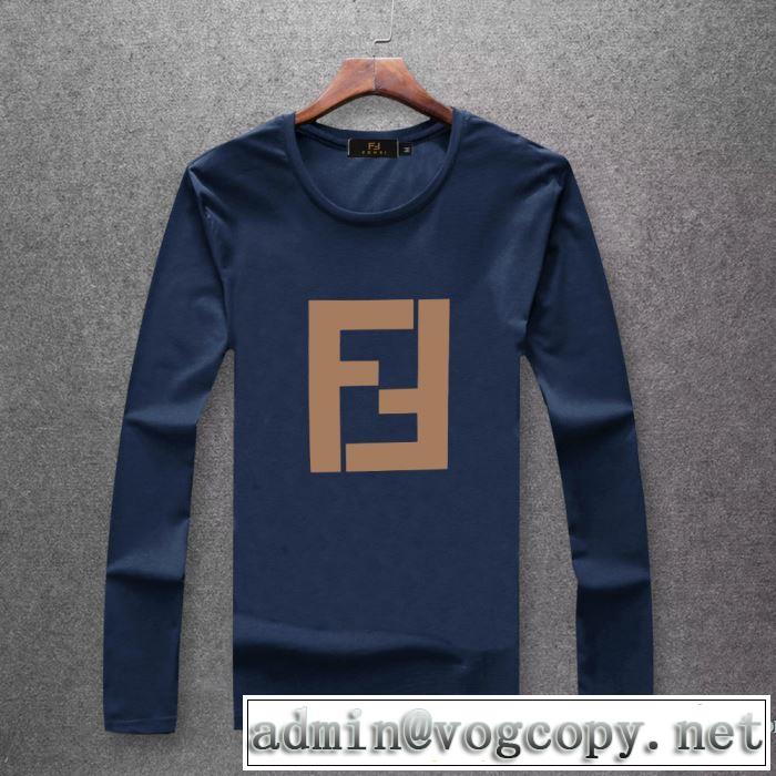 フェンディ FENDI 長袖Tシャツ 4色可選 2019年春夏のトレンドアイテム クラシカルな雰囲気