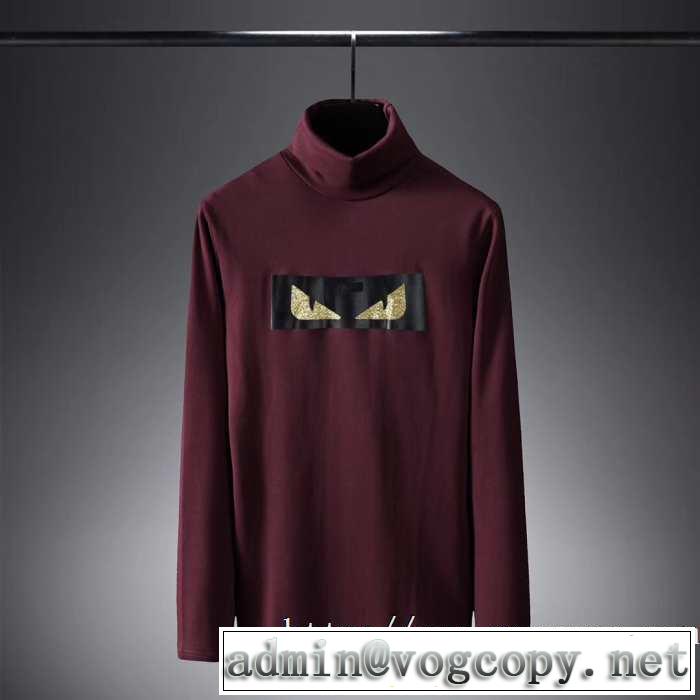フェンディ FENDI 長袖Tシャツ 2019トレンドファッション新品 大人かわいい秋冬コーデを楽しみ
