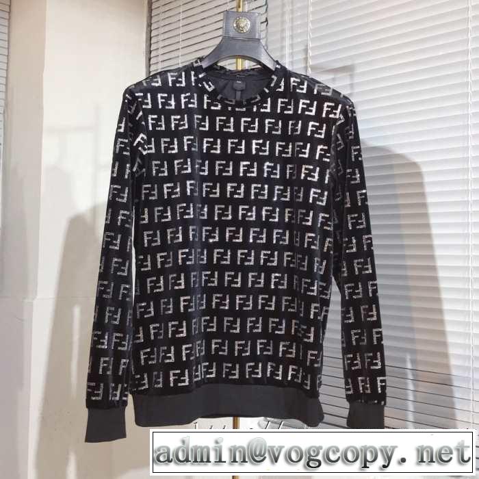 2019-2020秋冬のファッション 今年の秋冬のトレンド激安セール フェンディ FENDI 長袖Tシャツ