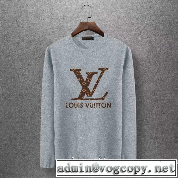 今年の秋冬のトレンド激安セール 2019秋冬最重要アイテム ルイ ヴィトン LOUIS VUITTON 長袖Tシャツ 4色可選
