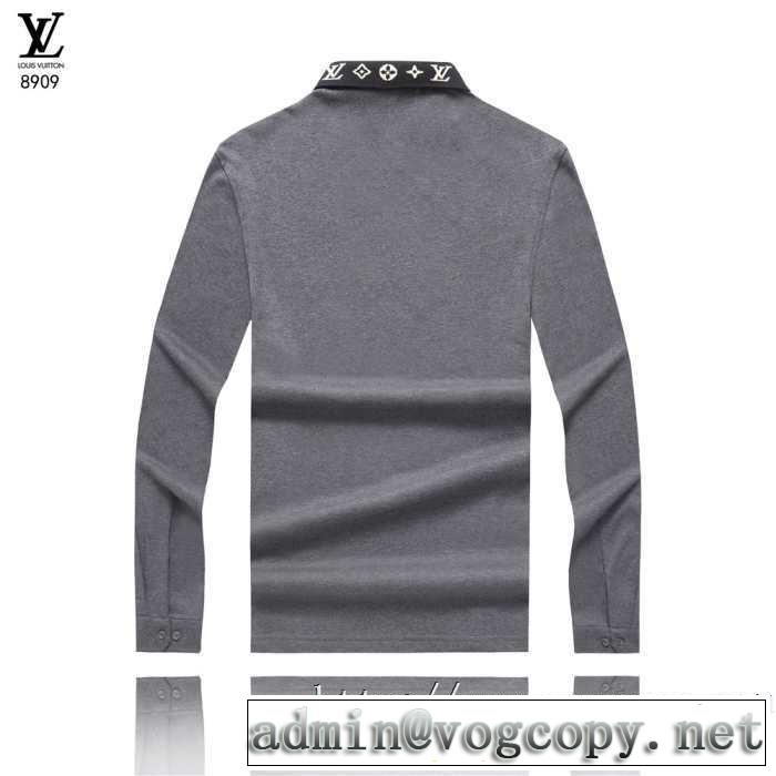 2019-2020秋冬のファッション ルイ ヴィトン LOUIS VUITTON 長袖Tシャツ 3色可選 人気の秋冬新作再登場