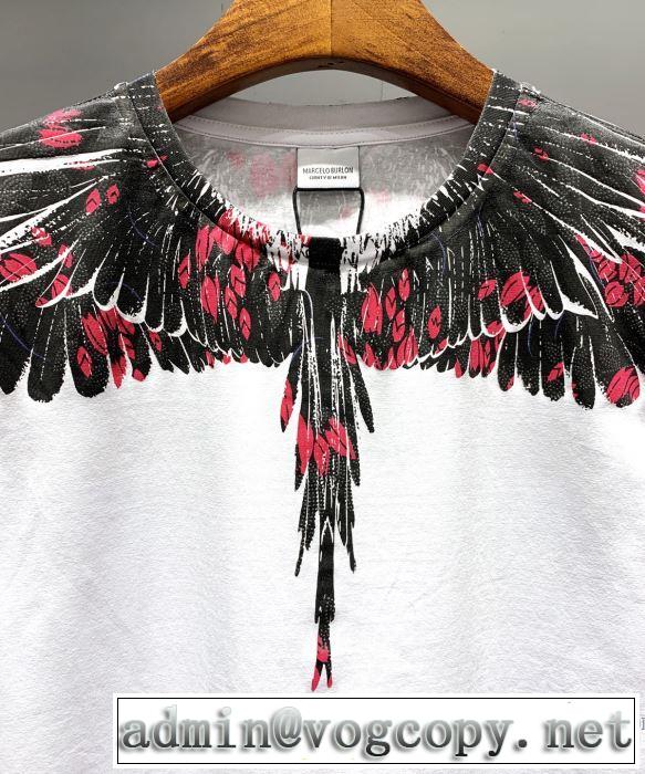 マルセロバーロン Marcelo Burlon 長袖Tシャツ 2色可選 【2019年】夏のファッション 夏先に大活躍する