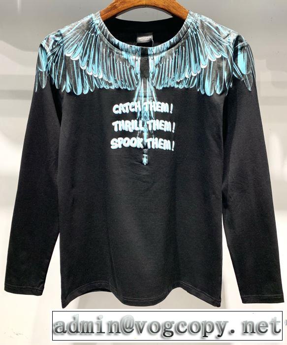 まずは定番！人気アイテム 2019年最新ファッション マルセロバーロン Marcelo Burlon 長袖Tシャツ 2色可選