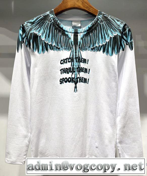 まずは定番！人気アイテム 2019年最新ファッション マルセロバーロン Marcelo Burlon 長袖Tシャツ 2色可選