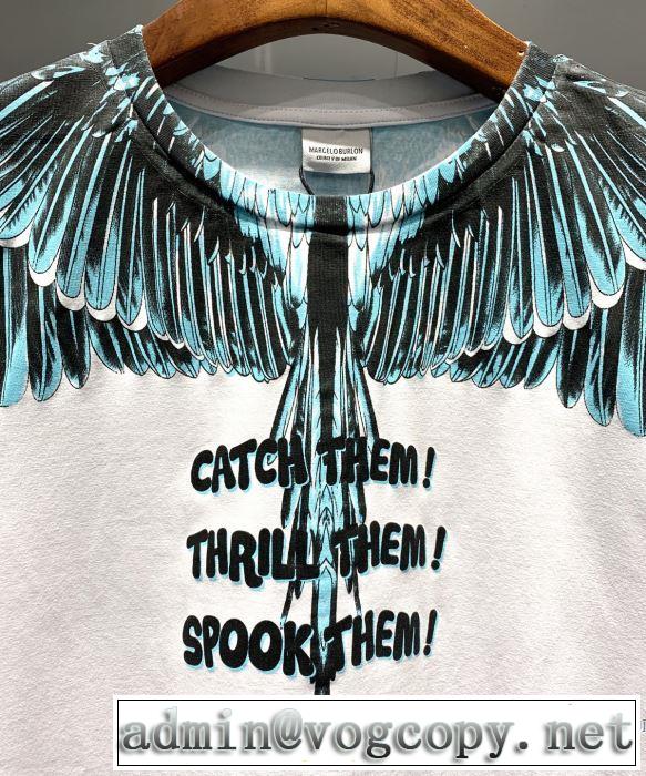 まずは定番！人気アイテム 2019年最新ファッション マルセロバーロン Marcelo Burlon 長袖Tシャツ 2色可選