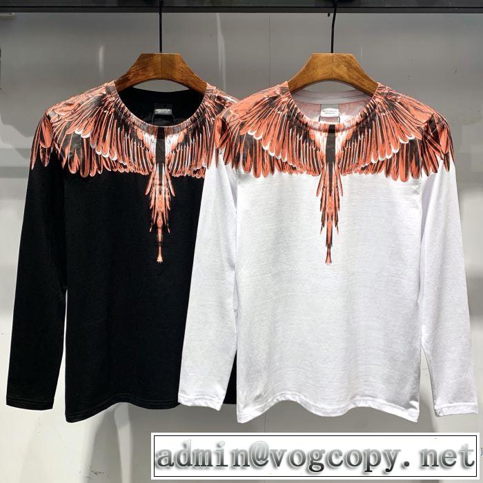 長袖Tシャツ 2色可選 マルセロバーロン Marcelo Burlon 《2019年》今、注目のストリート 暑い季節も大活躍