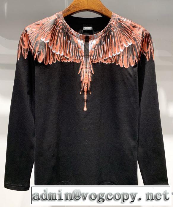 長袖Tシャツ 2色可選 マルセロバーロン Marcelo Burlon 《2019年》今、注目のストリート 暑い季節も大活躍
