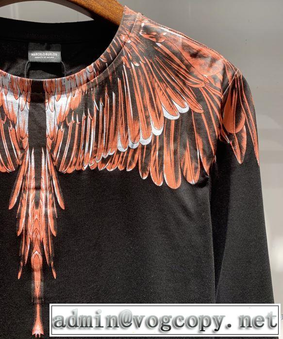 長袖Tシャツ 2色可選 マルセロバーロン Marcelo Burlon 《2019年》今、注目のストリート 暑い季節も大活躍
