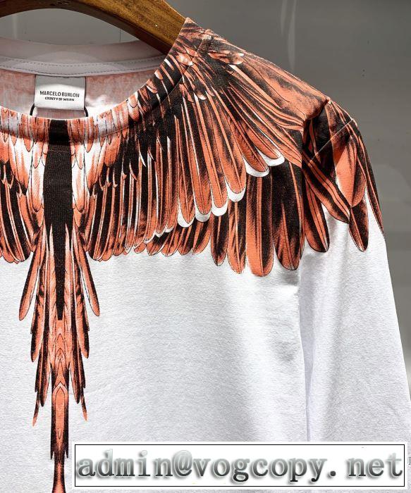 長袖Tシャツ 2色可選 マルセロバーロン Marcelo Burlon 《2019年》今、注目のストリート 暑い季節も大活躍