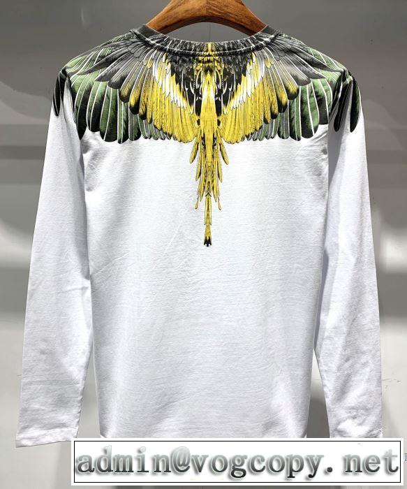マルセロバーロン Marcelo Burlon 長袖Tシャツ 2色可選 海外セレブは大人気 2019年春夏シーズンの人気