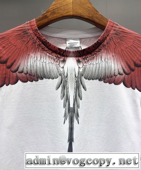 2019春夏のトレンド新商品 春夏らしい爽やかさ マルセロバーロン Marcelo Burlon 長袖Tシャツ 2色可選