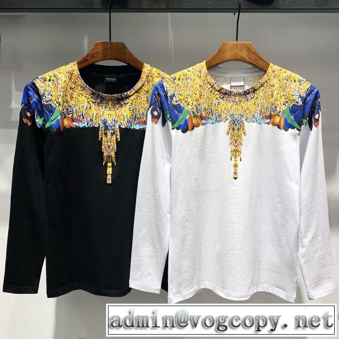 今季のトレンド人気新作 2019春夏の大注目トレンド マルセロバーロン Marcelo Burlon 長袖Tシャツ 2色可選