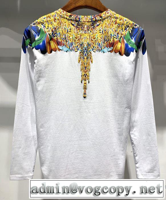 今季のトレンド人気新作 2019春夏の大注目トレンド マルセロバーロン Marcelo Burlon 長袖Tシャツ 2色可選