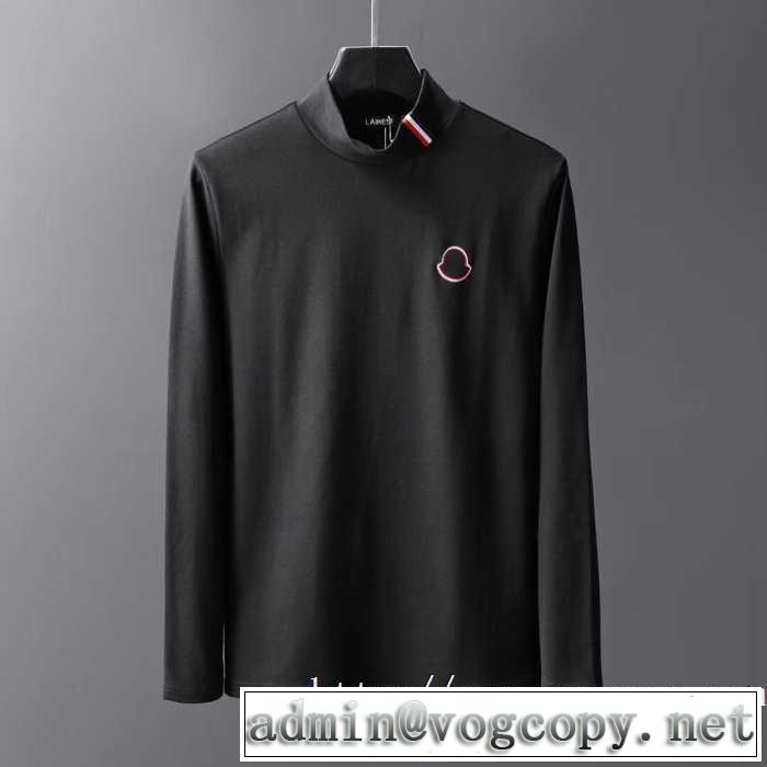モンクレール MONCLER 長袖Tシャツ 2色可選 2019-20秋冬トレンドファッション お洒落で秋冬注目トレンド