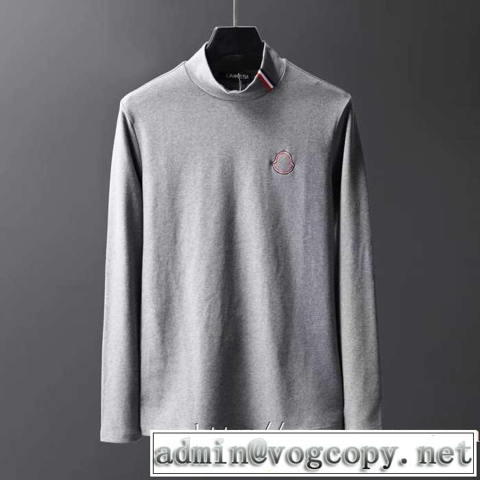 モンクレール MONCLER 長袖Tシャツ 2色可選 2019-20秋冬トレンドファッション お洒落で秋冬注目トレンド