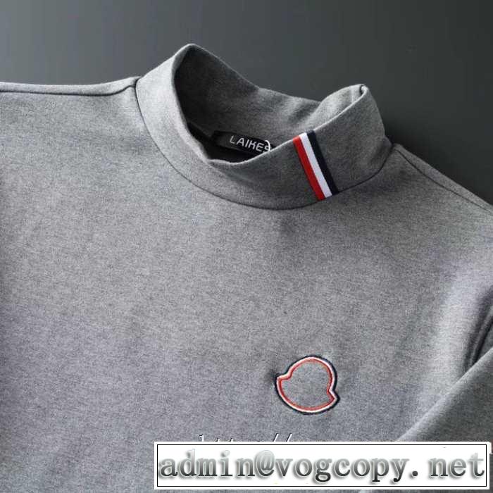モンクレール MONCLER 長袖Tシャツ 2色可選 2019-20秋冬トレンドファッション お洒落で秋冬注目トレンド