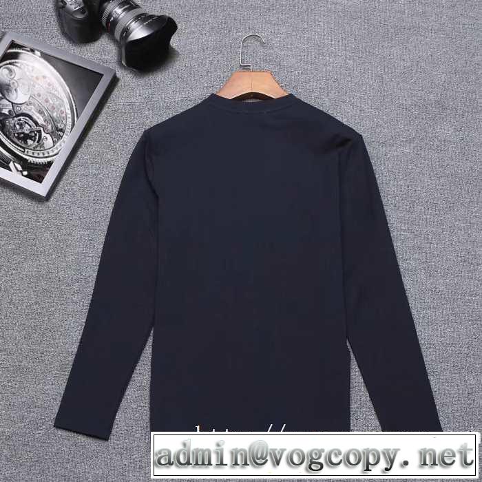 今シーズン注目のアイテム モンクレール MONCLER 長袖Tシャツ 2色可選 2019トレンドカラー秋冬セール