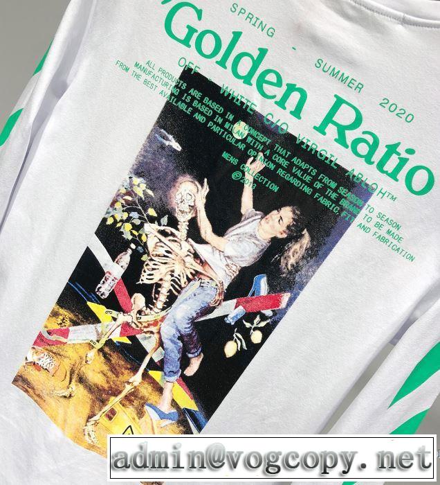 Off-White オフホワイト 長袖Tシャツ 2色可選 《2019年》今、注目のストリート 鮮度アップブランド最新