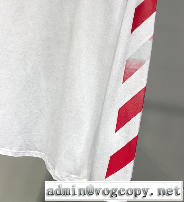 Off-White オフホワイト 長袖Tシャツ 2色可選 2019春夏の大注目トレンド 春夏のトレンドアイテム