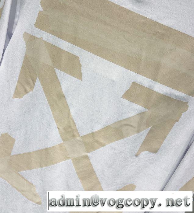 大人の可愛さを引き立て 2019年春夏流行ファッション Off-White オフホワイト 長袖Tシャツ 2色可選