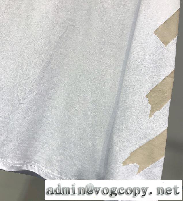 大人の可愛さを引き立て 2019年春夏流行ファッション Off-White オフホワイト 長袖Tシャツ 2色可選