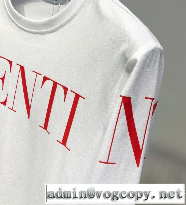 ヴァレンティノ VALENTINO 長袖Tシャツ 2色可選 2019春夏は人気定番 今期のトレンド定番アイテム