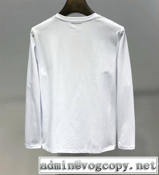 【2019年】夏のファッション ヴァレンティノ VALENTINO 長袖Tシャツ 2色可選 今流行のストリート上品