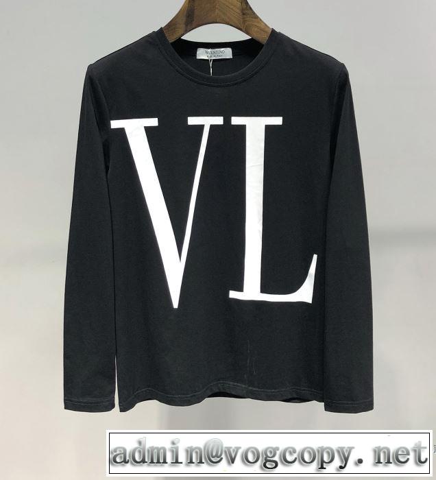 おすすめ大人かわいい着こなし 2019年の春夏に着たい ヴァレンティノ VALENTINO 長袖Tシャツ 2色可選