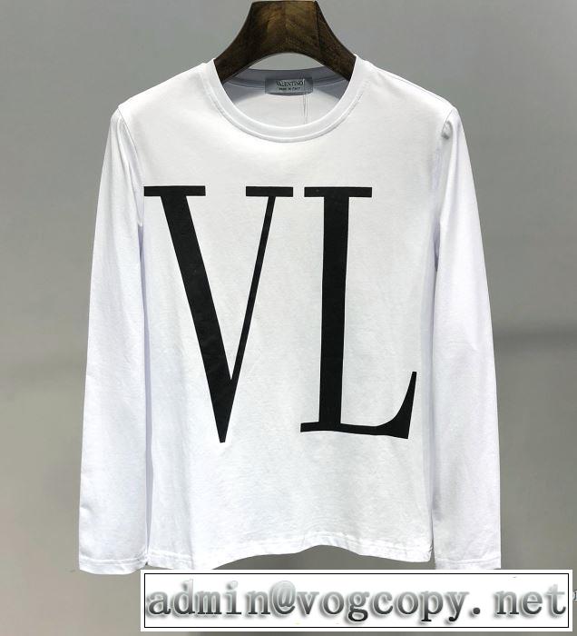 おすすめ大人かわいい着こなし 2019年の春夏に着たい ヴァレンティノ VALENTINO 長袖Tシャツ 2色可選