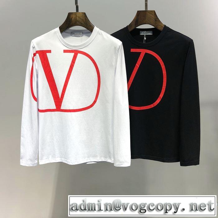 ヴァレンティノ VALENTINO 長袖Tシャツ 2色可選 【2019春夏】最新コレクション お洒落トレンド人気
