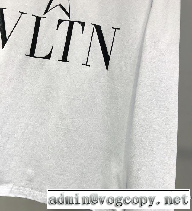 2019SSのトレンド商品 まずは定番！人気アイテム ヴァレンティノ VALENTINO 長袖Tシャツ 2色可選