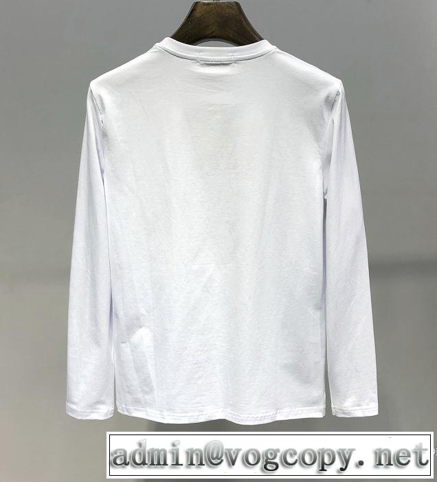 2色可選 長袖Tシャツ 《2019年》今、注目のストリート 魅力的なカラー使い ヴァレンティノ VALENTINO