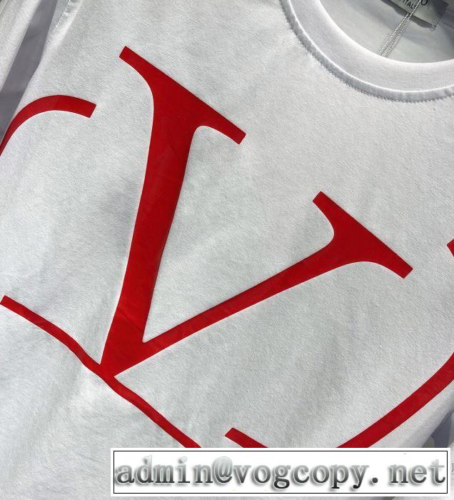 2色可選 長袖Tシャツ 《2019年》今、注目のストリート 魅力的なカラー使い ヴァレンティノ VALENTINO