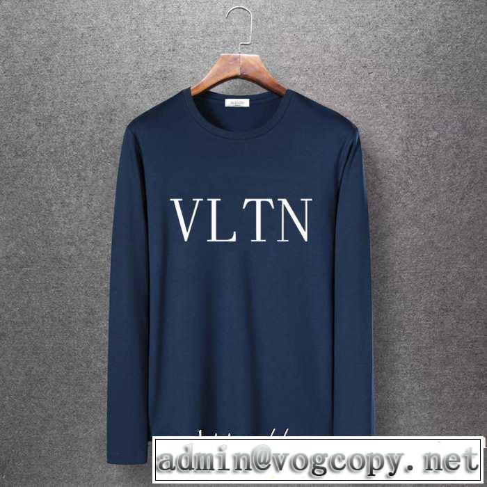 ヴァレンティノ VALENTINO 長袖Tシャツ 多色可選 2019トレンドカラー秋冬セール お洒落で秋冬注目トレンド