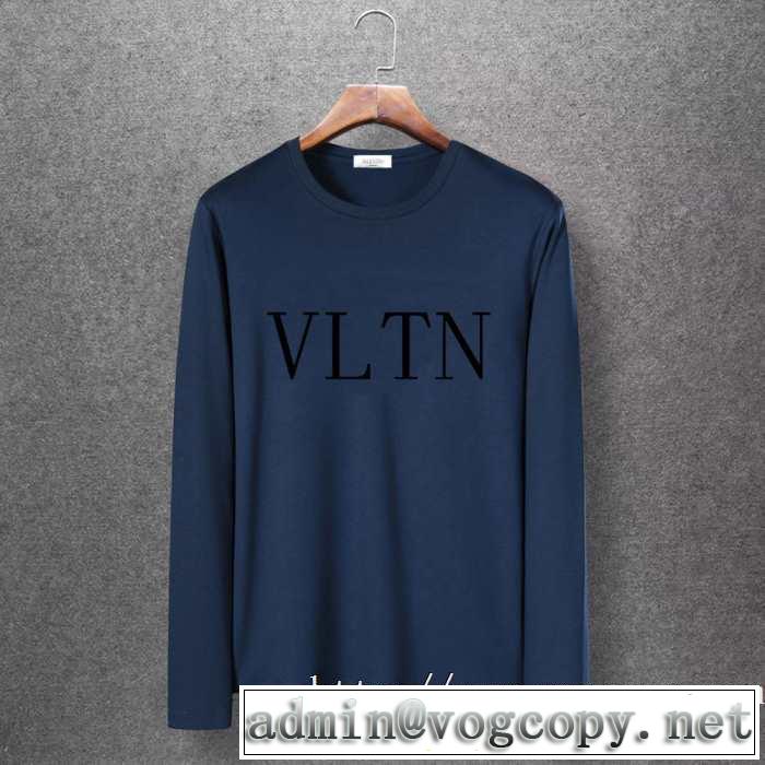 ヴァレンティノ VALENTINO 長袖Tシャツ 多色可選 2019トレンドカラー秋冬セール お洒落で秋冬注目トレンド