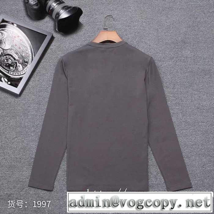 長袖Tシャツ 3色可選 2019-2020秋冬のファッション 人気ファッション雑誌でも掲載 ヴァレンティノ VALENTINO