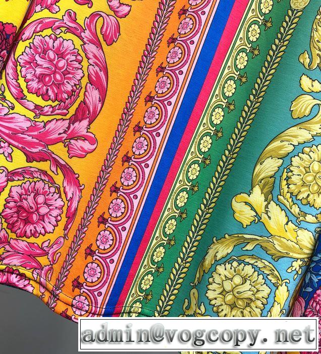 今季流行りの人気新作 【2019春夏】最新コレクション ヴェルサーチ VERSACE 長袖Tシャツ