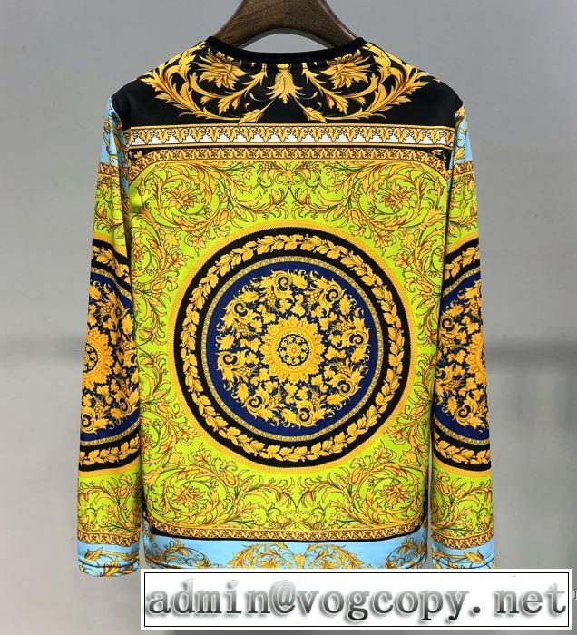 2019春夏も引き続きトレンド ヴェルサーチ VERSACE 長袖Tシャツ まずは定番！人気アイテム