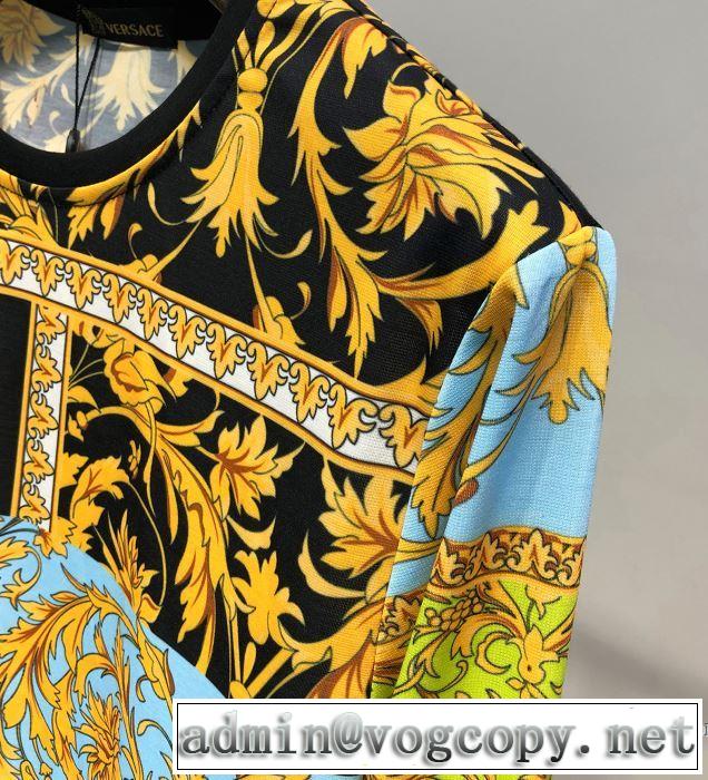 2019春夏も引き続きトレンド ヴェルサーチ VERSACE 長袖Tシャツ まずは定番！人気アイテム