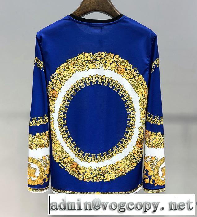 ヴェルサーチ VERSACE 長袖Tシャツ 《2019年》今、注目のストリート ブランドの話題の新作も！