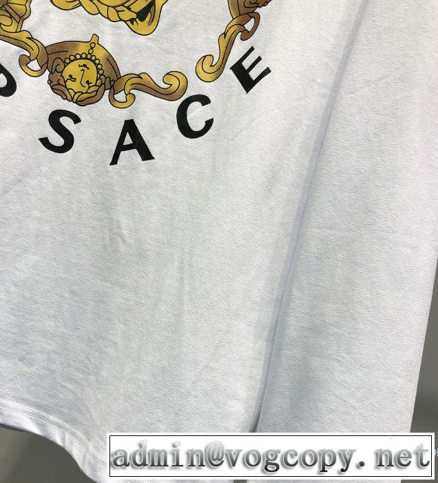 ヴェルサーチ VERSACE 長袖Tシャツ 2色可選 春夏シンプルファッションでOK！2019春夏は人気定番