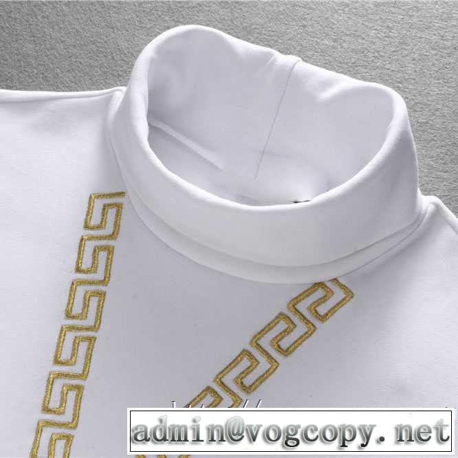 2色可選 長袖Tシャツ ヴェルサーチ VERSACE 2019秋のファッショントレンドはこれ 今季トレンド新作はこれ